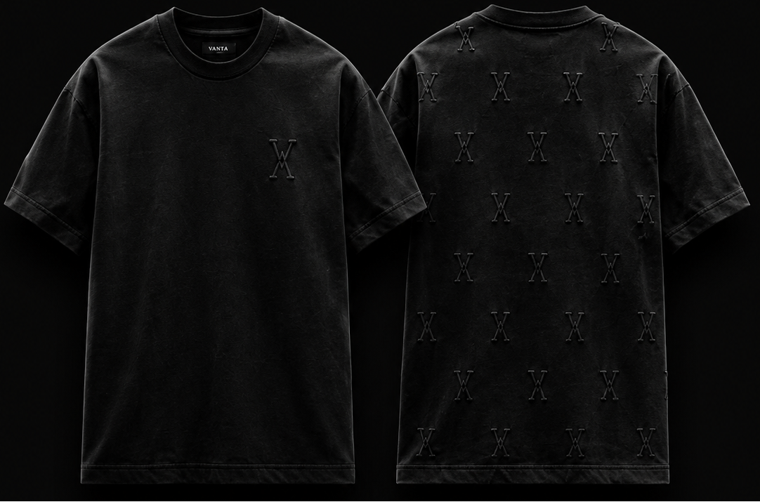 VANTA Core Tee — Black