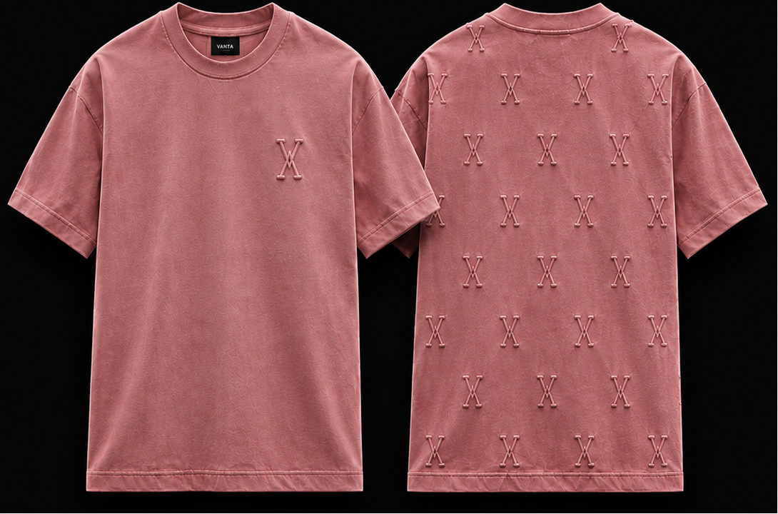 VANTA Core Tee — Dust Pink