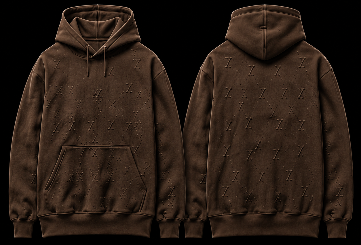 VANTA Core Hoodie — Mocha Brown