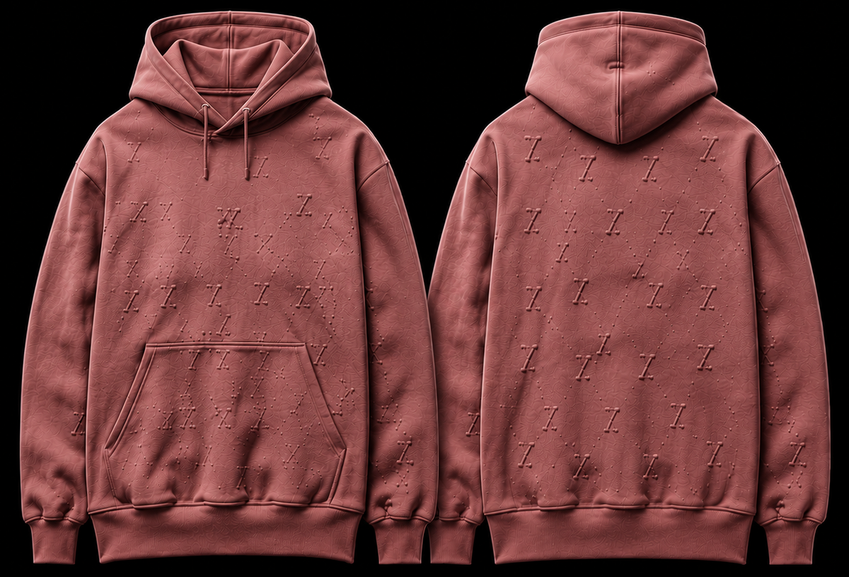 VANTA Core Hoodie — Dust Pink