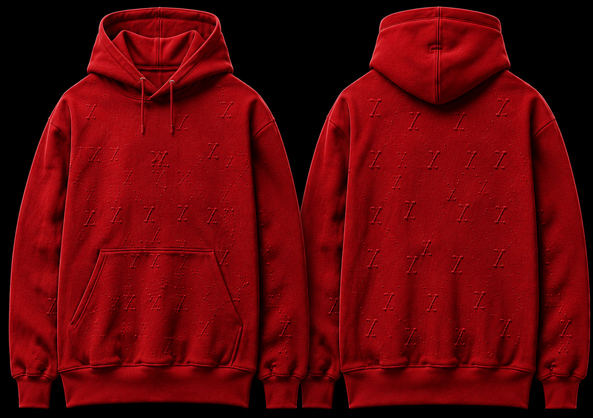VANTA Core Hoodie — Red