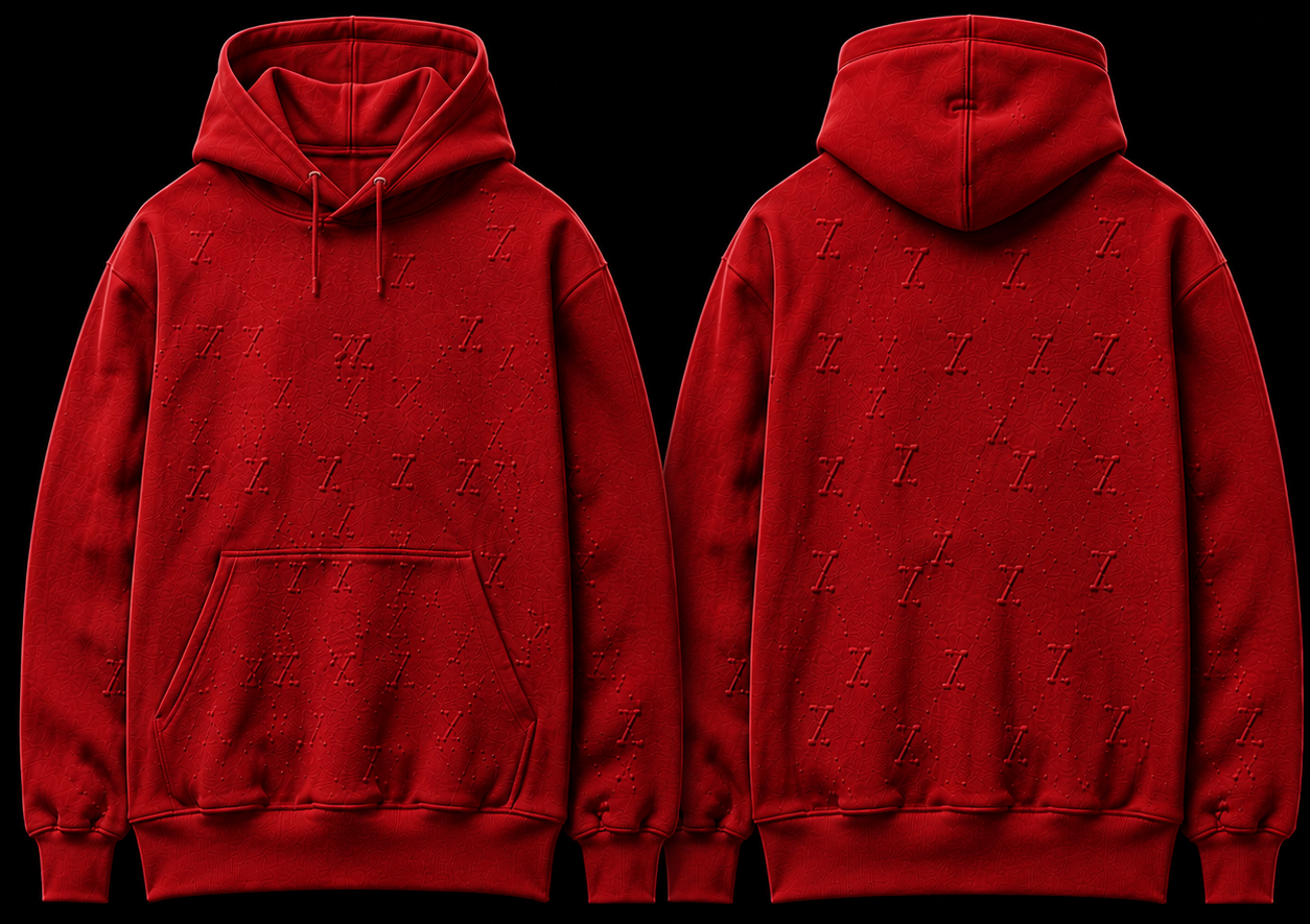 VANTA Core Hoodie — Red