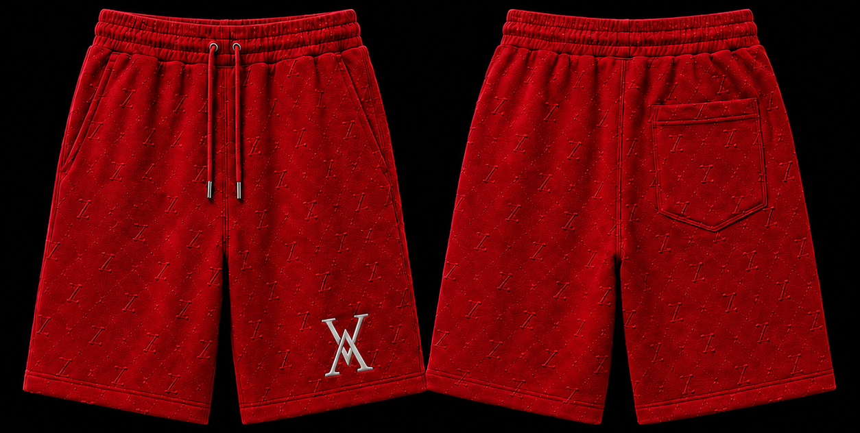 CORE SHORTS -  RED